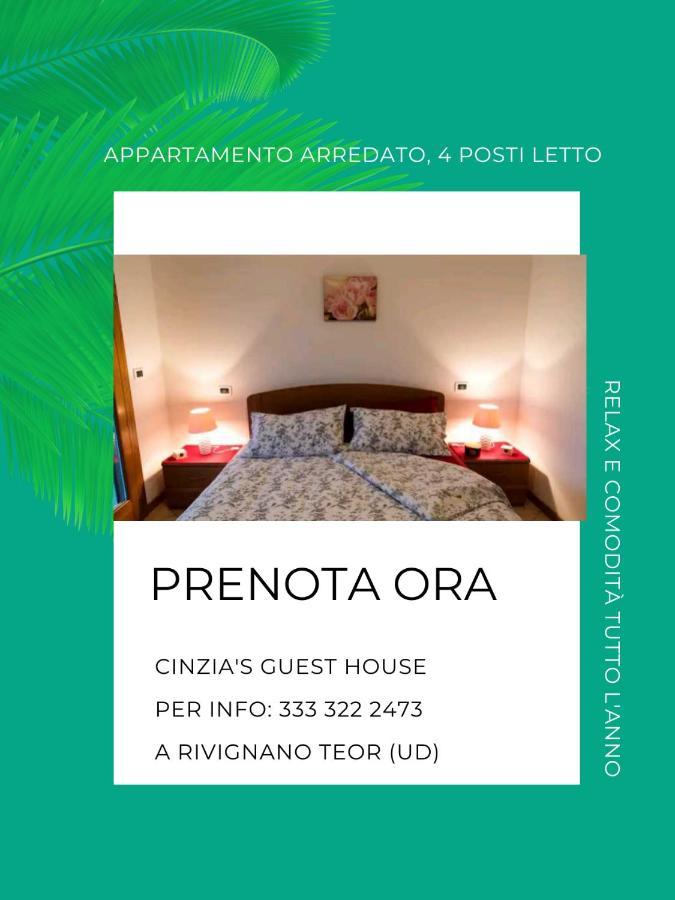 Cinzia'S Guest House, Vicino A Lignano E Udine Rivignano ภายนอก รูปภาพ